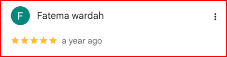 Real Google review of Digital Dental Zone — 4